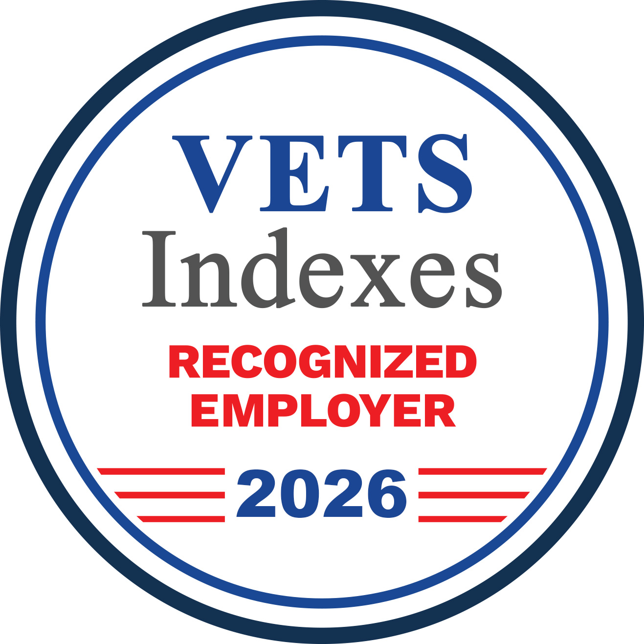 Vets Indexes 2026 Recognized Employer