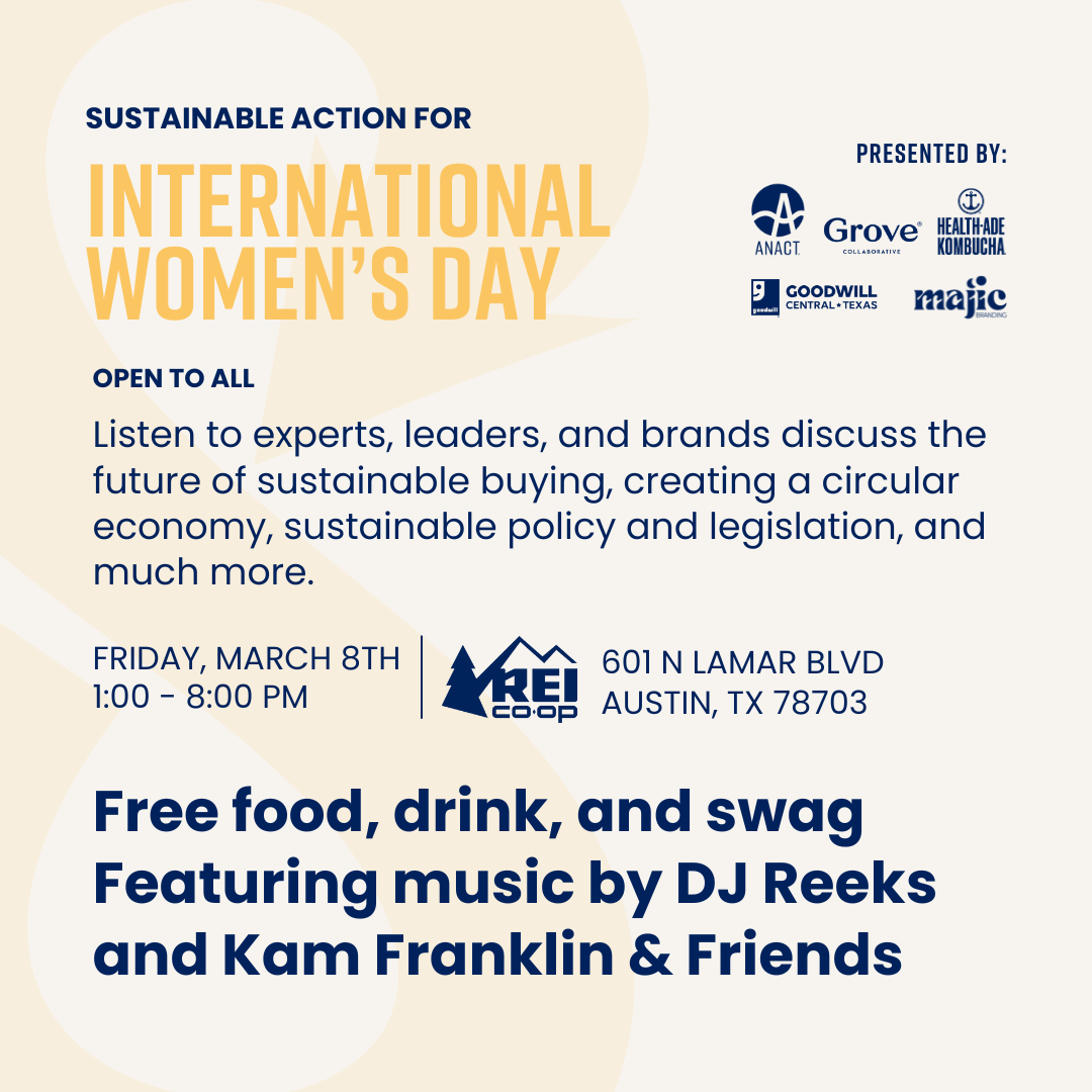 Sustainable Action for International Women's Day