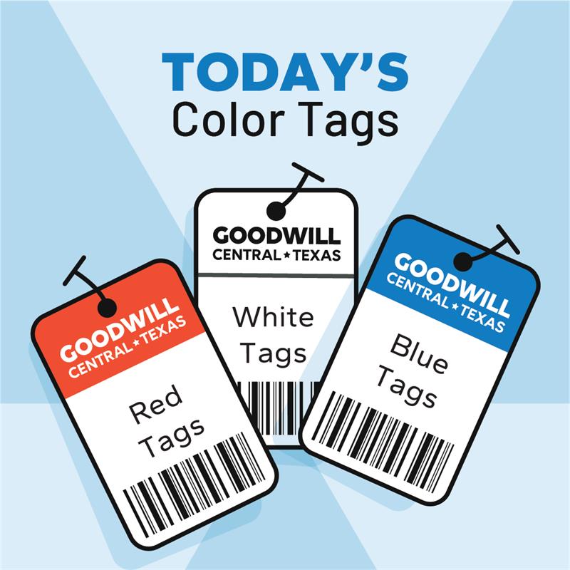 Red, White & Blue Tag Sale – 60% Off