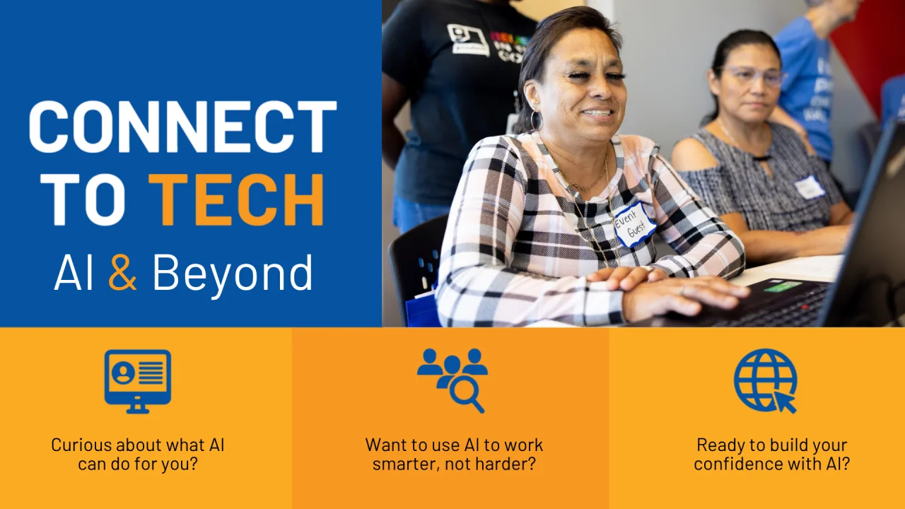 Celebrate Digital Inclusion Week at Connect to Tech: AI & Beyond 