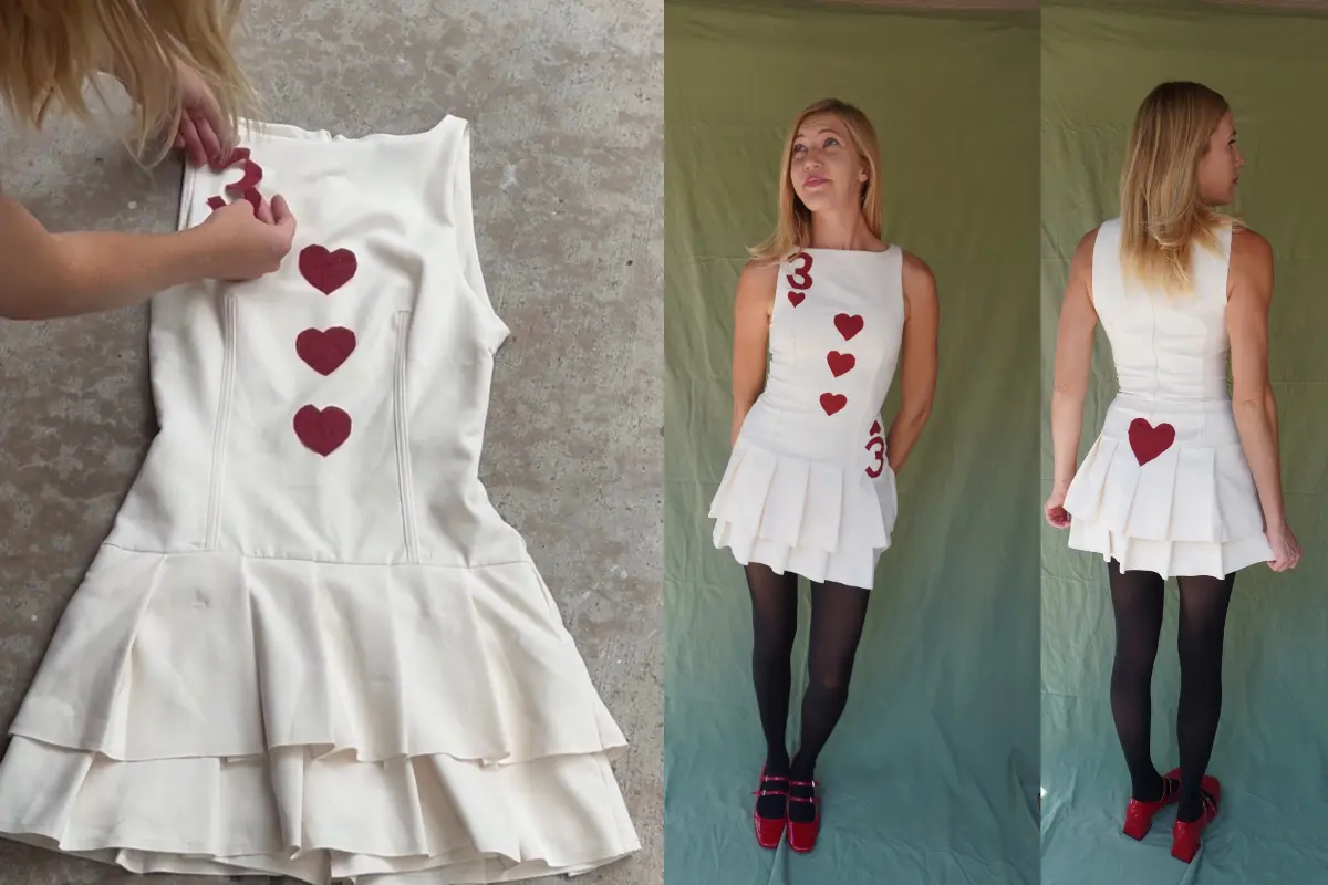 DIY Playing Card Costume: Turn Thrifted Finds Into Halloween Magic